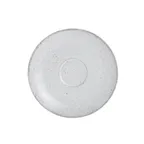 image of Steelite 6415MY027 Coupe Saucer, 4.5"-4.99" Round Porcelain, Wabi Sabi Lichen Finish - 1 Dozen