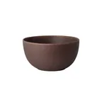 image of Steelite 6419MY032 - 22 oz Round Porcelain Bowl, 5.75" Diameter, Plum Wabi‑Sabi Finish, - 6/Case