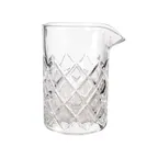 image of Steelite 6444BW005 Mixing Beaker, 17 Oz Capacity, 4.25" x 5.375" Soda Lime Glass - 1 Dozen