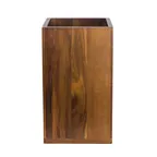image of Steelite 6525TW314 Reversible Buffet Crate, 7.0" x 7.0" x 12.0" Rectangular Acacia Wood - 1/Case