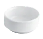 image of Steelite 6622V274 - Porcelain Sauce Dish, 3.0 oz, 3.0" x 1.25" Oven Safe 660°F/347°C, Round - 24/Case