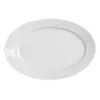 image of Steelite 6626V369 - Oval Paris Porcelain Platter 8.75" x 6" Oven Safe To 660°F - 6/Case