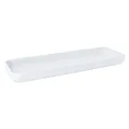 image of Steelite 6627V101 Tapas Dish Plate, 9.5" x 4.5" Porcelain, Steel, Oven Safe 660°F/347°C - 2/Case