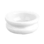 image of Steelite 6633V561 Mini 2.5" Porcelain Butter Block, 1.0 oz, Pillivuyt, Oven Safe 660°F - 1 Dozen
