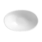 image of Steelite 6634V603 - Oval Porcelain Guacamole Bowl, 6.25" x 1.75", 9 Oz, Oven Safe 660°F - 6/Case