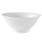 image of Steelite 6634V606 - 6.5" Porcelain Salad Bowl, 21 Oz, Oven Safe to 660°F, Pillivuyt Style - 1/Case
