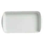 image of Steelite 6634V644 - Oblong Roasting Dish, 24 oz (10.5" x 5.5"), Porcelain, Oven Safe to 660°F, 6/Case