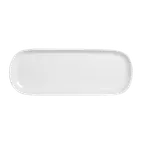 image of Steelite 6634V660 - Oval Oblong Porcelain Platter 20.75" x 8.25", Oven Safe 660°F/347°C, 1/Case