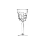 image of Steelite 667RCR328 Goblet, Etna Lead-Free Crystal, 6.75 oz 3.125"×7.25", Dishwasher Safe - 1 Dozen