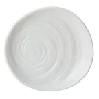 image of Steelite 68A451EL705 6½" Melamine Plate Round White Coupe 6‑7" Diameter Plastic Dinnerware - 6/Case