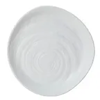 image of Steelite 68A451EL706 Melamine Dinner Plate, 9" Round Coupe, White, 8"-9" Size - 6/Case