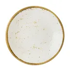 image of Steelite 68A540EL318 Melamine Coupe Plate, 6-3/8" Round White - 6/Case