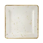 image of Steelite 68A540EL785 - 11" Square Melamine Plate, White, Reusable Plastic Dinnerware, - 6/Case