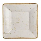 image of Steelite 68A632EL867 Square Bowl, 10" x 1-1/2" White Melamine, 1 Quart (32 oz) - 6/Case