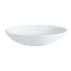 image of Steelite 6900E5078 - 8" Round White Porcelain Coupe Bowl, 27 oz (8.5" x 1.75") Bistro - 1 Dozen