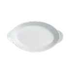 image of Steelite 6900E547 - Oval Rarebit Dish, 8 oz Capacity, 9" x 5" Porcelain Varick A La Carte, 1 Dozen