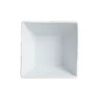 image of Steelite 6900E560 12‑Oz Square Porcelain Bowl, 4‑7/8" x 2‑3/8" General Use - 1 Dozen