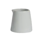 image of Steelite 6900E581 - Varick Porcelain Creamer Pitcher 1-3/4" x 1-3/4" 1-3 oz, No Handle - 1 Dozen