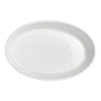 image of Steelite 6940E608 - 10.5‑Oz Oval Porcelain Baking Dish, 6" L x 4" W, White, Microwave Safe - 1 Dozen
