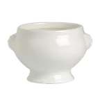 image of Steelite 6940E6082 - 12 oz LionHead Soup Tureen, 4.63"L x 4.13"W x 3"H,Porcelain No Cover - 1 Dozen