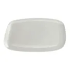 image of Steelite 6958E6135 Rectangle Platter, 18.5" x 10.5" x 1.25", White Porcelain Ceram Buffet, - 4/Case
