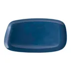 image of Steelite 6959E6135 - Sapphire Blue Porcelain Platter 18.5" x 10.5" Dishwasher Safe - 4/Case
