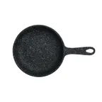 image of Steelite 6976QU008 Fry Pan, 16-oz 6.5" Dia, 4-ply Aluminum, Black Finish, Oven-Safe 450°F - 2/Case
