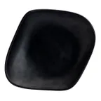 image of Steelite 7000DD013 - 2.25 Qt Plastic Bowl, 14" x 12-3/8" x 2-1/2", Black Melamine, - 6/Case