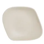 image of Steelite 7002DD013 - 2.25 Qt Beige Melamine Serving Bowl, 14" dia, Free-Form Shape - 6/Case