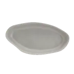 image of Steelite 7006DD003 - Serving Bowl, 2.75 Qt (19½" x 10" x 2¼"), Gray Melamine, 240°F Safe - 6/Case