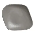 image of Steelite 7006DD013 - Medium Plastic Bowl, 2.25 Qt (14" x 12.375" x 2.5"), Gray Oval Melamine, 6/Case