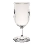 image of Steelite 7030DR017 Hurricane Barware, 13.5 Oz Clear Polycarbonate, 3.375" x 7.25", Stemware - 1 Dozen