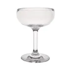 image of Steelite 7030DR352 - 8 Oz Clear Polycarbonate Champagne Coupe, 3.625" x 5.125" - 1 Dozen
