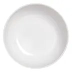 image of Steelite 7041DD208 - 1.75 Qt White Round Melamine Bowl, 8.5" x 3" , Retro Delfin Style - 6/Case