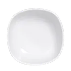 image of Steelite 7041DD211 Fruit Bowl, 10 Oz Capacity, 4.75" x 1.5" Melamine, White, Retro Style - 1 Dozen