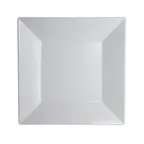 image of Steelite 7064MM202 Square Melamine Plate, 6" X 6", Polar White Finish, Simple Design - 1 Dozen