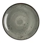 image of Steelite 7065MM304 - 10" Smoke Gray Round Coupe Plate, Melamine Urban Casual City Aesthetic, 1 Dozen