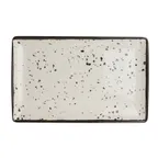 image of Steelite 7066MM300 - Rectangular Serving Tray, 12" x 7" White Melamine, Urban Snow Finish - 1 Dozen