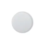 image of Steelite 7075MM321 - Stack Plate, 6.5" x 0.75" Round White Melamine Dinnerware, Improv Creations, - 1 Dozen