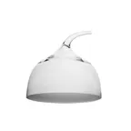 image of Steelite 7100DR063 Cloche, Clear Round 10" x 10" x 7" Polycarbonate Creations Polycrystal, 1 Dozen