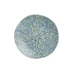 image of Steelite 7124TM072 - 1.5 Qt Round Melamine Bowl, Azure Design, 9.375" x 2.875", 1 Dozen
