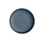 image of Steelite 7179TM504 Plastic Plate, Round 4.875" x 1.0" Melamine, Blues, Contemporary - 1 Dozen