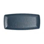 image of Steelite 7179TM507 Melamine Rectangle Plate 9.5" x 4.375" x 1" Blues - 1 Dozen