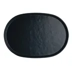 image of Steelite 7179TM520 Oval Melamine Tray, 17" x 11.75" Blues, Contemporary Design - 1 Dozen