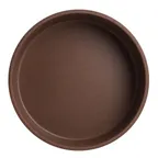 image of Steelite 7180TM500 - Stackable Round Melamine Bowl, 6.25" x 1.875" (20 Oz / 3/4 Qt) Brown - 6/Case
