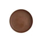 image of Steelite 7180TM505 - 6.5" Round Melamine Plate, Browns, 1.25" Height, Contemporary Design - 1 Dozen