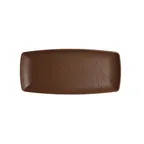 image of Steelite 7180TM507 Plate – 9.5" x 4.375" x 1.0" Melamine, Brown, Plastic Dinnerware - 1 Dozen