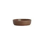 image of Steelite 7180TM510 Round Melamine Sauce Dish, 2 Oz Capacity, 3.5" x 1.0" Redwood Finish - 1 Dozen