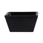 image of Steelite 7181TM513 Square Sauce Dish, 1 oz, 2.25"×2.25"×1.125" Black Melamine, Modern - 1 Dozen