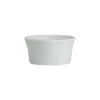 image of Steelite 7182TM512 - White Melamine Sauce Dish, 2" Diameter, 1 oz Capacity, Modern Design - 1 Dozen